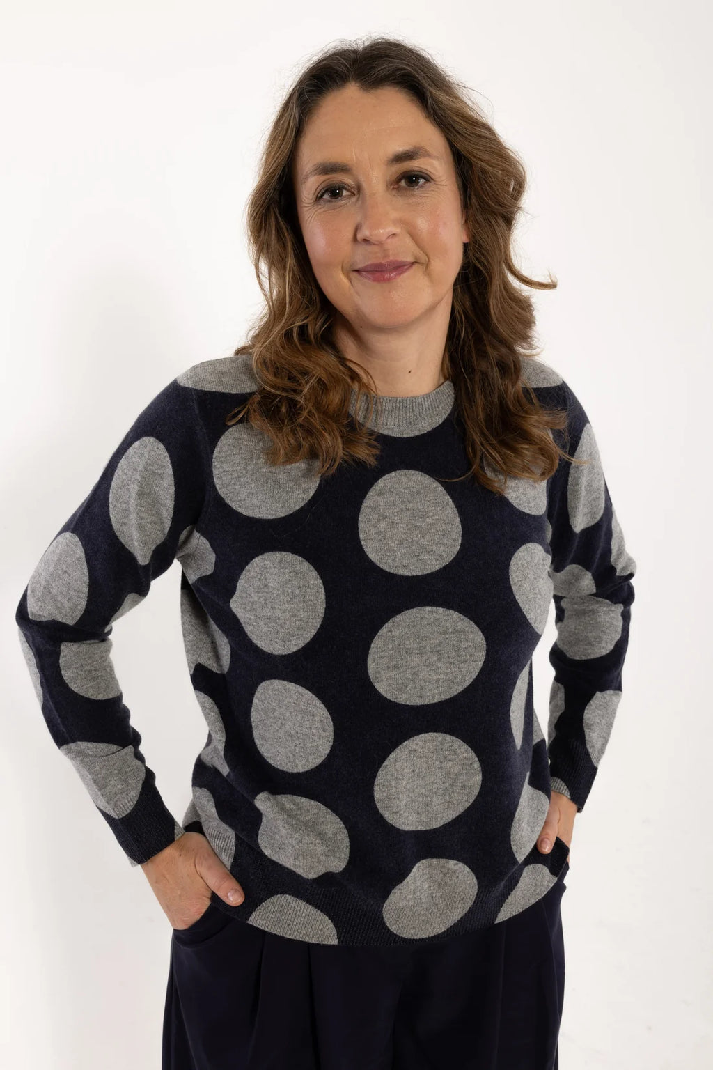 DANEFAE Daneletter Merino Wool Megadots