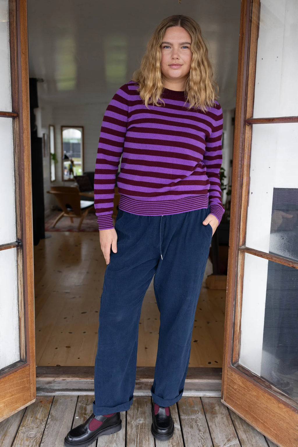 DANEFAE Daneletter Merino Wool Sweater