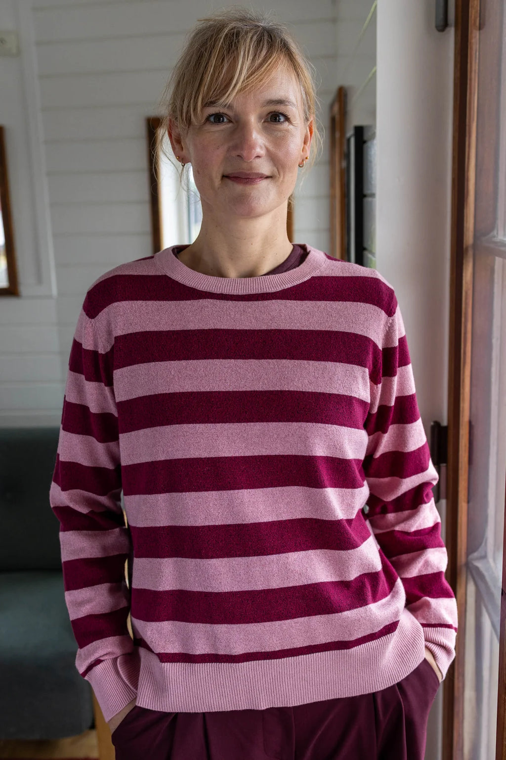 DANEFAE Daneletter Wool-Mix Glitter Sweater