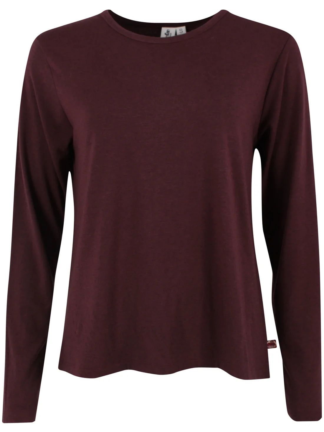 DANEFAE Danemerry Wool LS Tee Wine