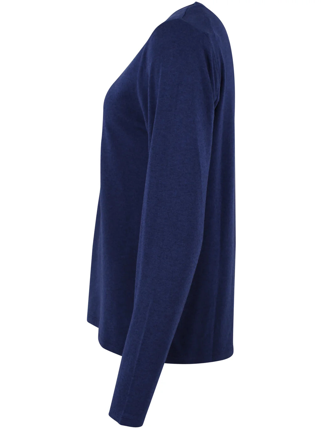 DANEFAE Danemerry Wool LS Tee Deep Blue