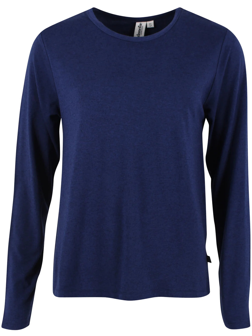 DANEFAE Danemerry Wool LS Tee Deep Blue