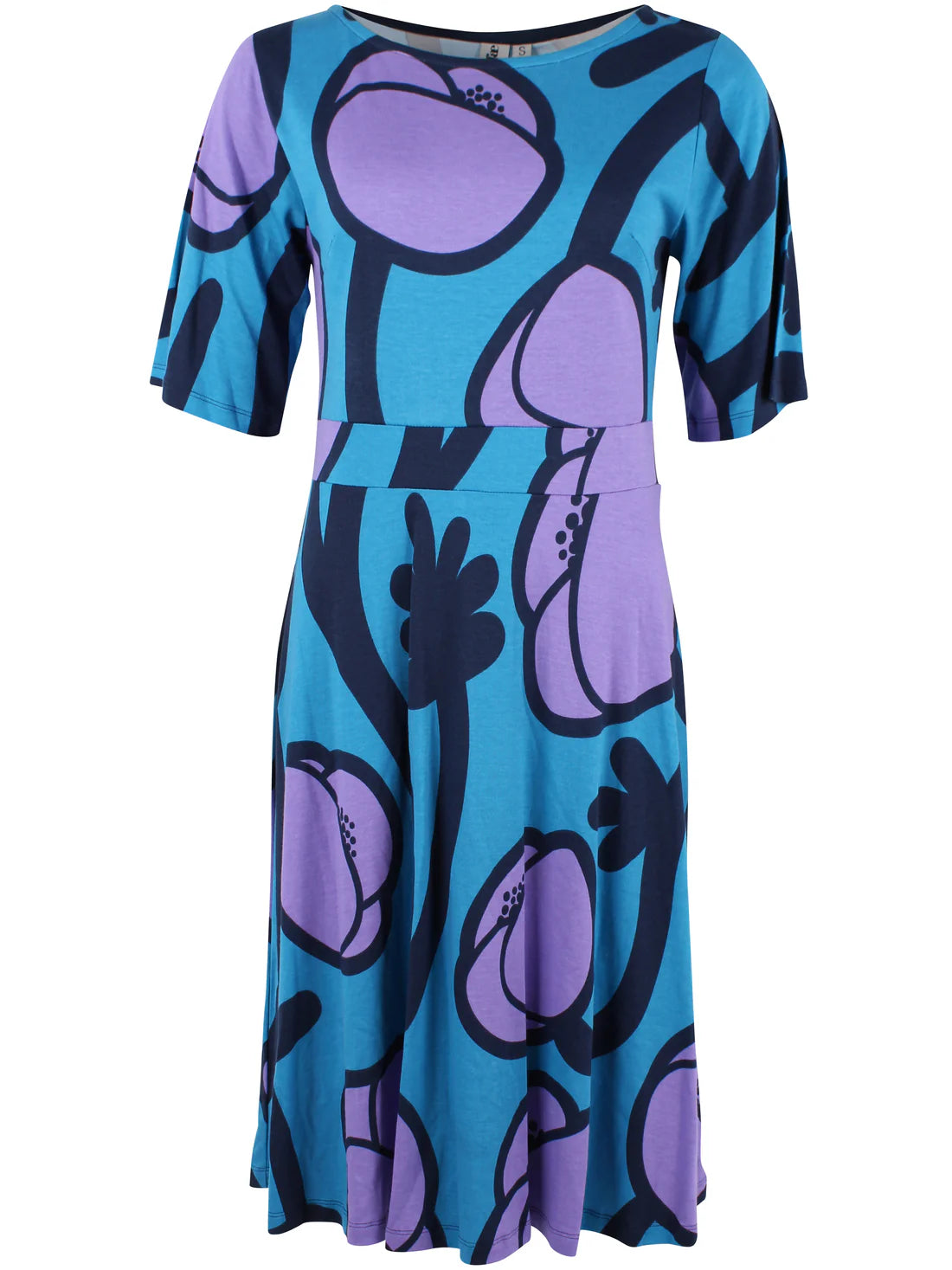 DANEFAE Kleid Daneviborg Faded Blue POPPY