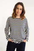 DANEFAE Danejubii LS Modal Tee Dark Navy/Chalk