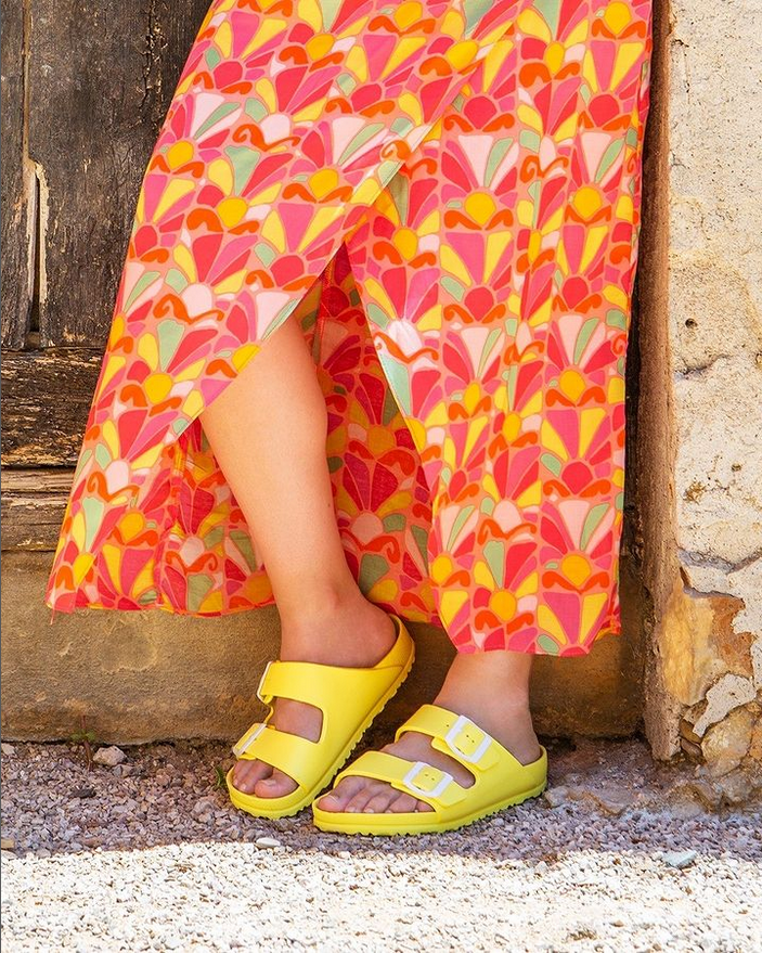 Kleidsam Fairfashion Duesseldorf AVISPAS New Coachella Gelb-Limette