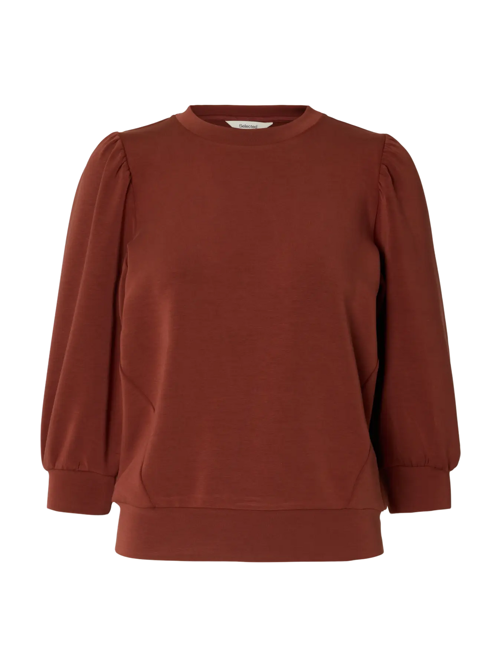 SELECTED FEMME Shirt Tenny Cherry Mahagoni