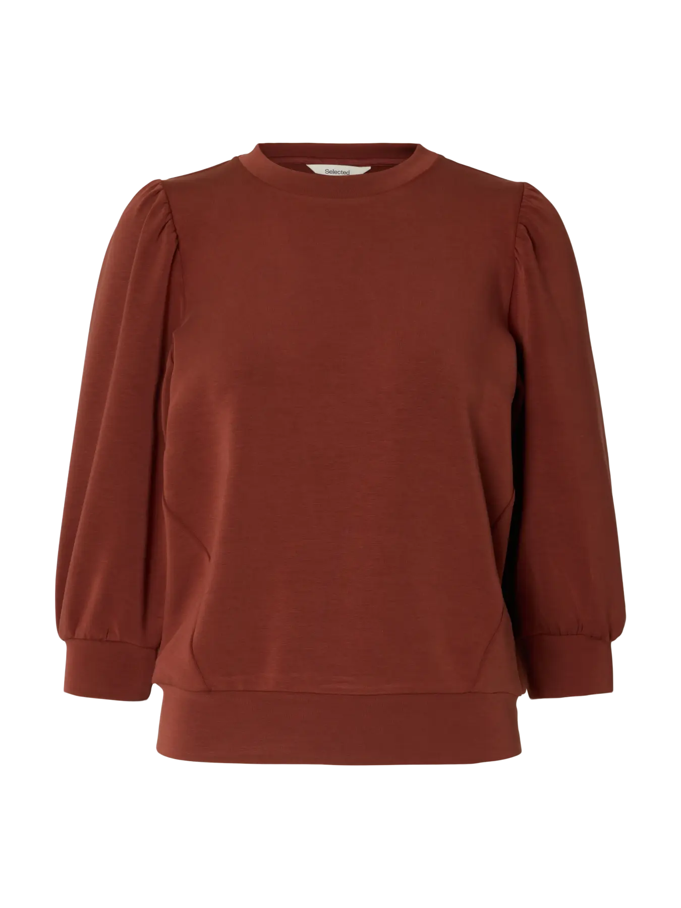 SELECTED FEMME Shirt Tenny Cherry Mahagoni