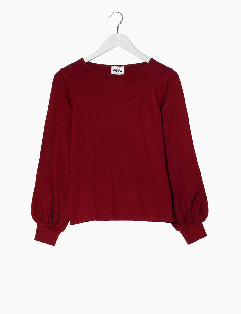 Mademoiselle Yeye Perfect Raffine Top Bordeaux