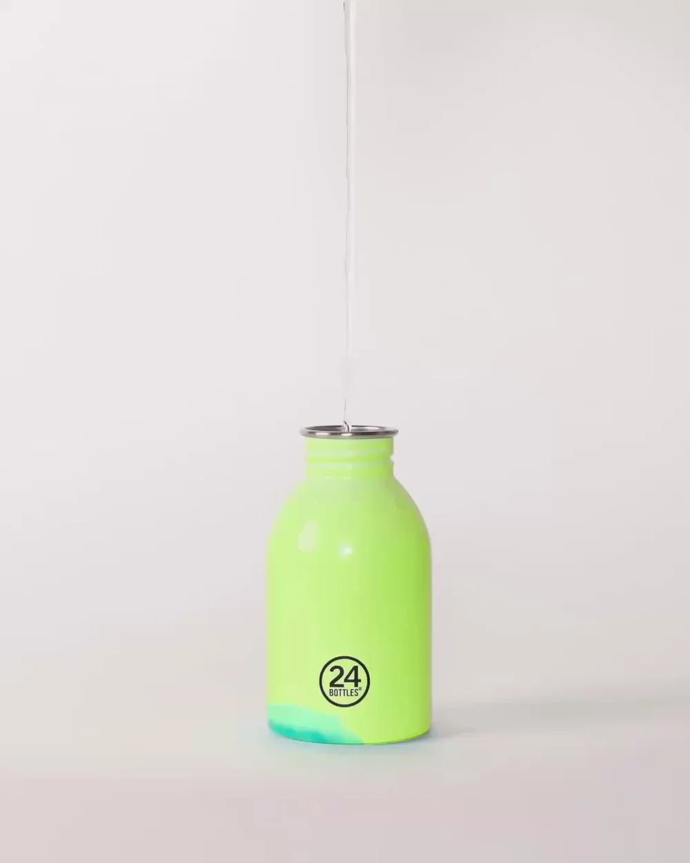 24 Bottles Kids Bottle REactive Yellow-Green