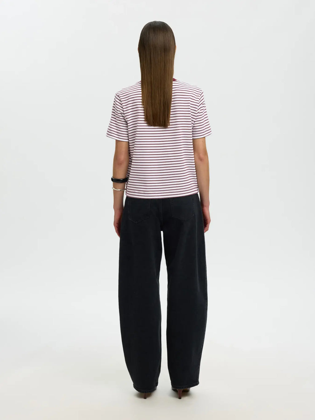 Selected Femme Boxy Stripped