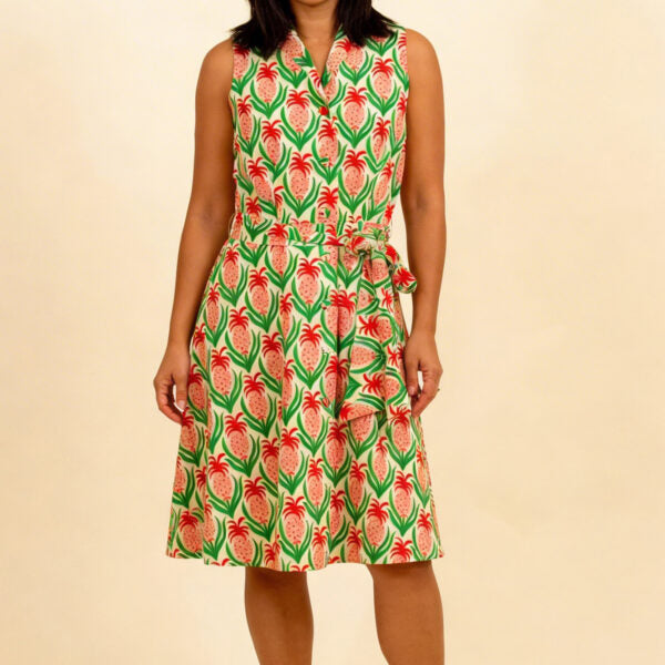 Pretty Vacant Kimberly Dress Pineapples