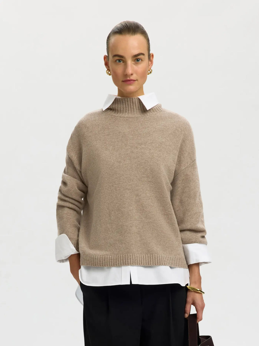 SELECTED FEMME Cille Cashmere High Neck