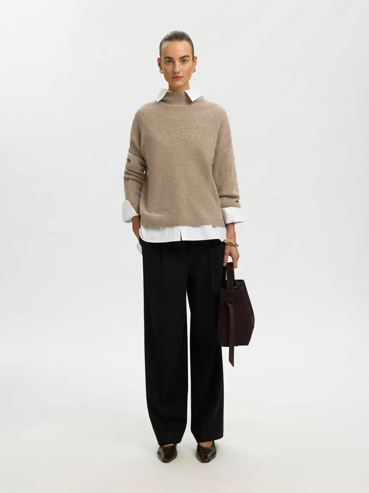 SELECTED FEMME Cille Cashmere High Neck