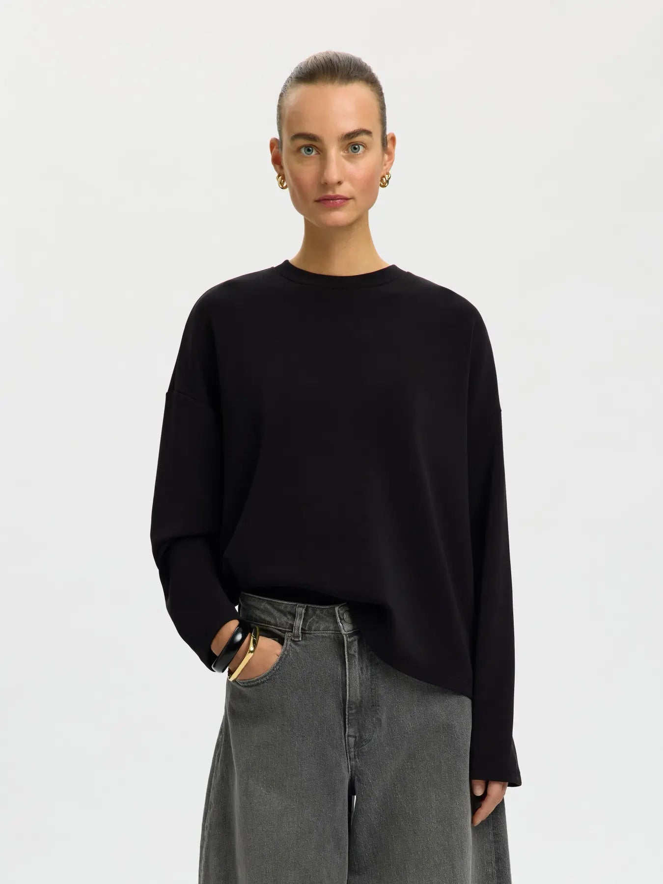 SELECTED FEMME Oversized LS Tenny