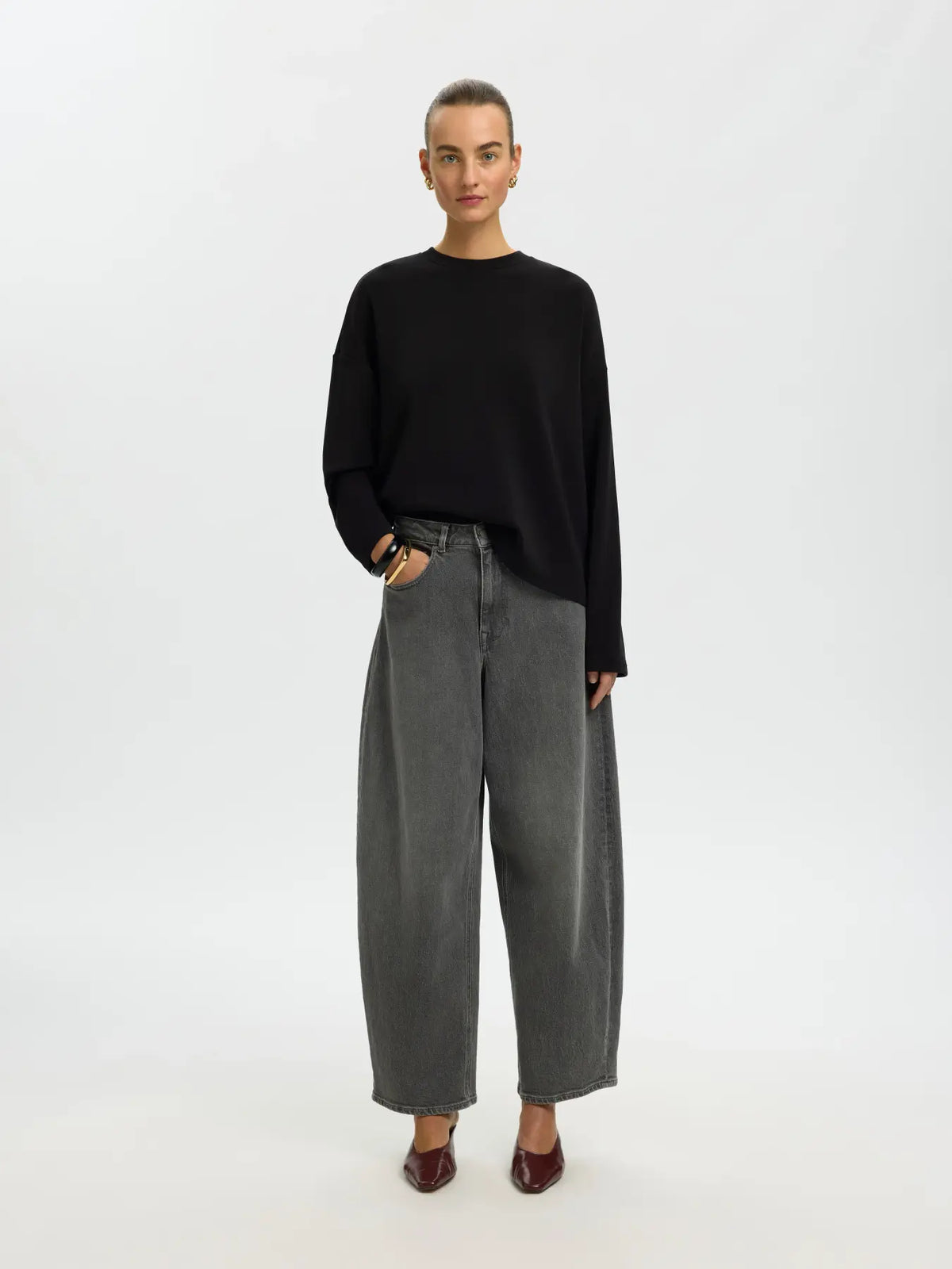 SELECTED FEMME Oversized LS Tenny