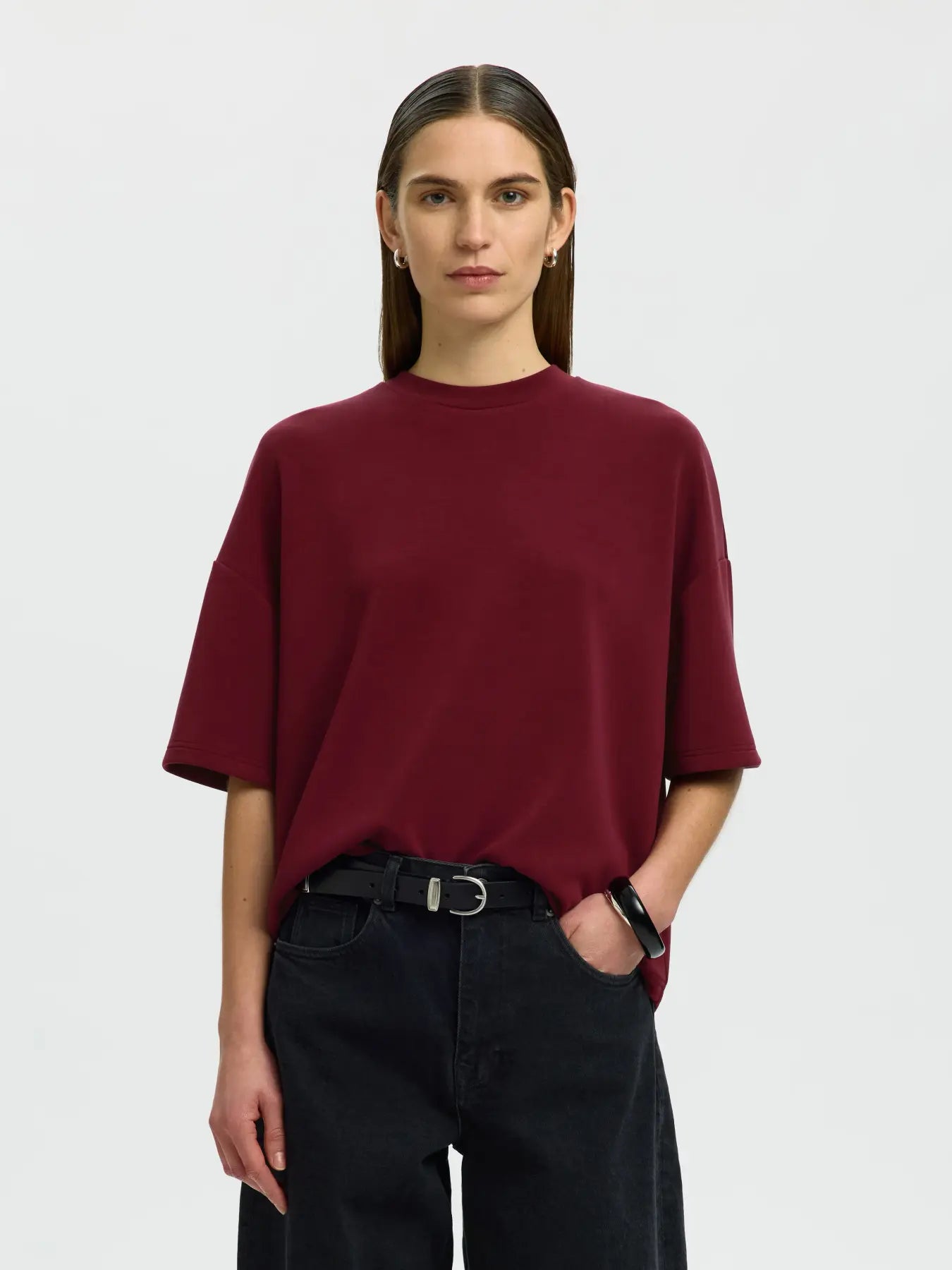 Selected Femme Oversized Tenny Tee