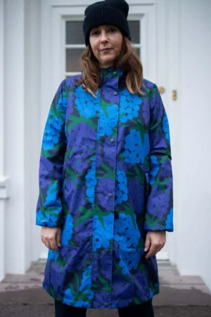 Regenjacke Danedith Maxiberry Dunkleblau