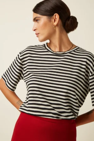 Top Boxy Chopito Stripe