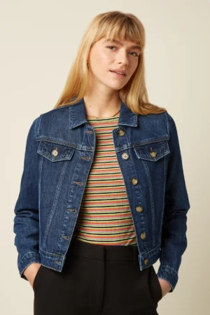 Jacke Janey Cropped Playa Denim