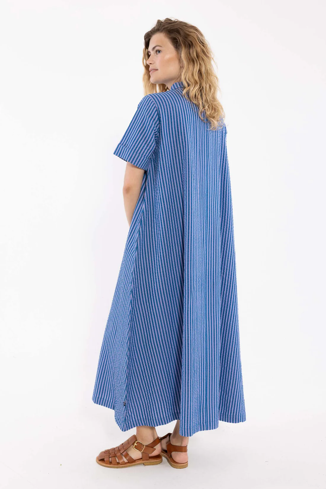 Kleid Danapril Seersucker – Bild 6