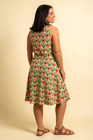 Kimberly Dress Pineapples